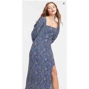 Multi color floral dress